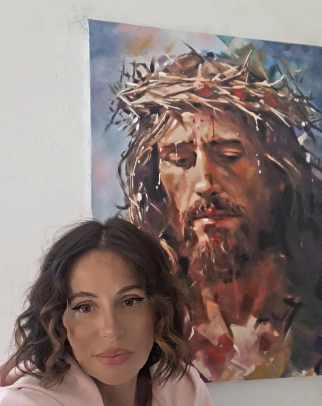 ArteDiAlina.com painting: Holy Mercy